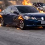 5 charred to death as moving car catches fire on Delhi-Mumbai expressway | Jaipur News