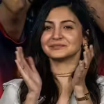 Anushka Sharma cheers for hubby Virat Kohli as he scripts IPL history; actress’ Tulsi mala grabs attention – PICS |