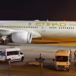 Etihad Airways Flight Cancellation: Etihad Chennai-Abu Dhabi flight cancelled after fire detected on wing during take-off preparations | India News